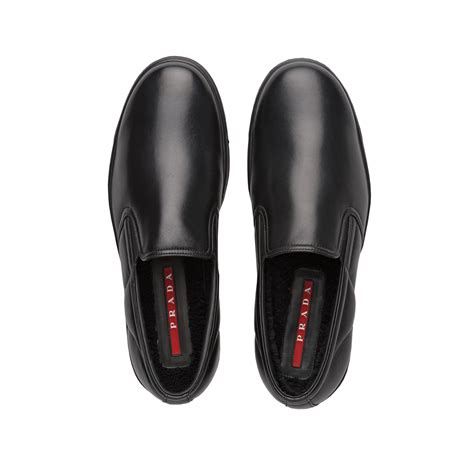 mens prada shoes glasgow|Prada men's slip on shoes.